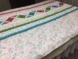 Handmade Throw Quilt Modern - thumbnail 1