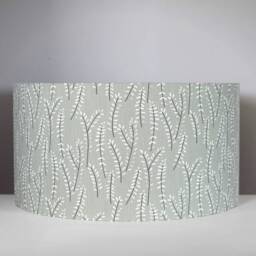 Marble Fabric Lampshade With Gold Lining, 20cm To 50cm Diameter For Standard Lamp Or Ceiling, Handmade By Vivid Shades - thumbnail 4