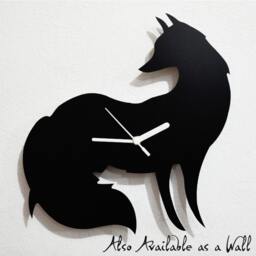 Fox Kids Cartoon - Silhouette Table Clock - thumbnail 2
