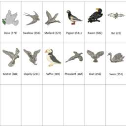 British Birds Luxury Wooden Or Leatherette Pen Case With Matching Free Engraving Robin Swallow Barn Owl Gift - thumbnail 2