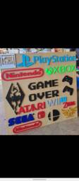 Huge 15 Inch Sega Video Game Logo Sign - Man Cave, Room, Wall Art, Decor, Decoration, Videogame, Gaming, Gamer, Gift, Christmas - thumbnail 4