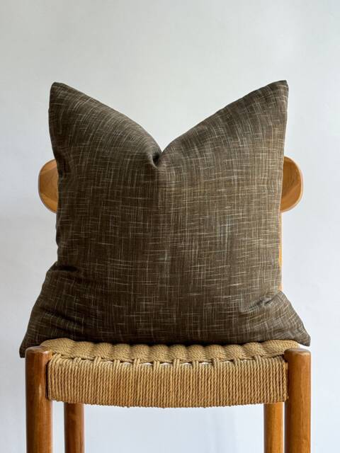 Neutral Pillow, Brown Tan Rustic Home Decor, Decorative Pillows - image 1