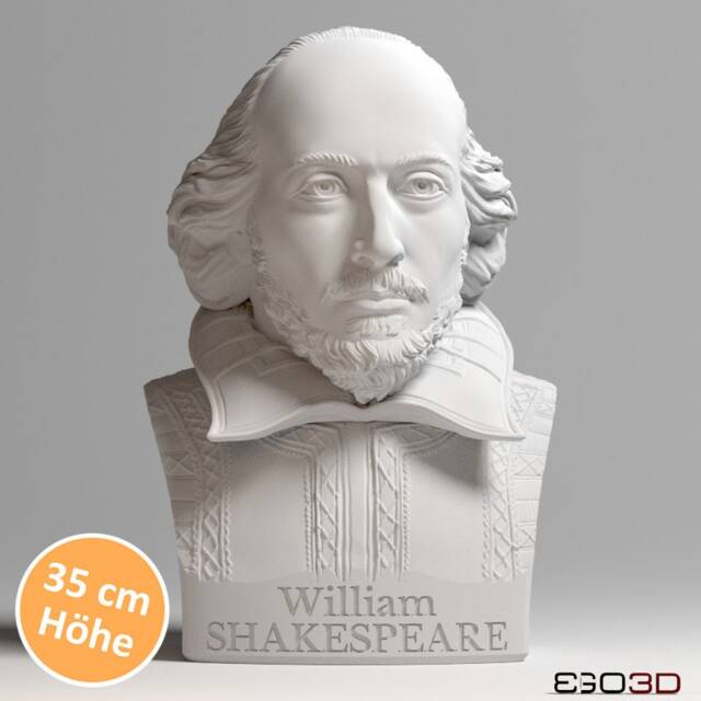 William Shakespeare 35 cm Bust - Busts With Personality - image 1