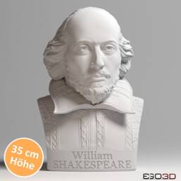 William Shakespeare 35 cm Bust - Busts With Personality - thumbnail 1