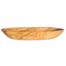 Large Olive Wood Soap Dish, Handmade Holder For Bar & Shampoo Bars - thumbnail 2