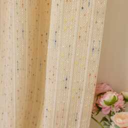 5 Colours Striped Dotted Custom Curtains, Kids Room, Nursery Decor, Window Drapes - thumbnail 4