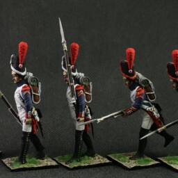 Tin Soldier 54 Mm Set Of Tin Soldiers Napoleon 1812. Foot Grenadiers The Old Imperial Guard. France 1812 Historical Miniature Napoleonic - thumbnail 3
