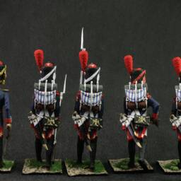 Tin Soldier 54 Mm Set Of Tin Soldiers Napoleon 1812. Foot Grenadiers The Old Imperial Guard. France 1812 Historical Miniature Napoleonic - thumbnail 4