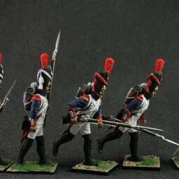 Tin Soldier 54 Mm Set Of Tin Soldiers Napoleon 1812. Foot Grenadiers The Old Imperial Guard. France 1812 Historical Miniature Napoleonic - thumbnail 2