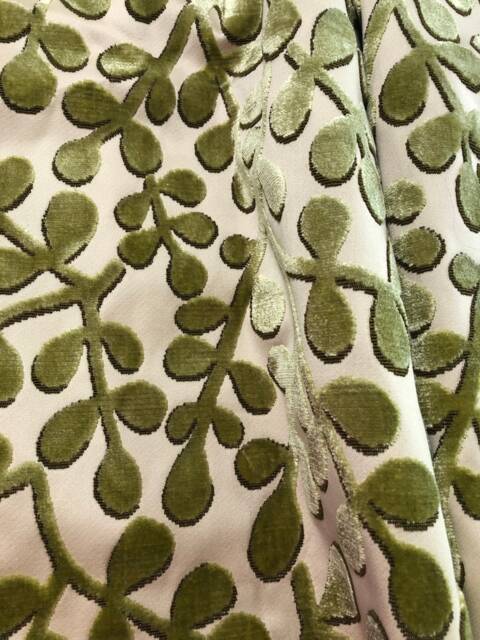 Summer Sonata in Peridot Velvet - Of Beacon Hill-One Pillow - image 1