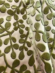 Summer Sonata in Peridot Velvet - Of Beacon Hill-One Pillow - thumbnail 1