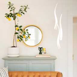 Modern-stairwell-Dining-Chandelier White Clear-Glass-Foyer-Pendant-Lighting-Led-Glory-Contemporary-Murano-Glass-Chandelier, Dining Light - thumbnail 2