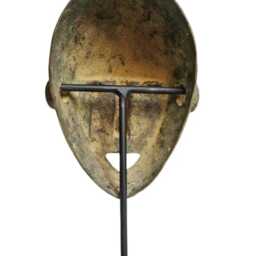 8'' T Style Metal Display Stand For Tribal Masks & Sculptures - 4x4 - thumbnail 4