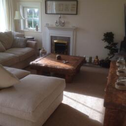 Handmade Rustic Coffee Table Made From Old French Oak - thumbnail 2