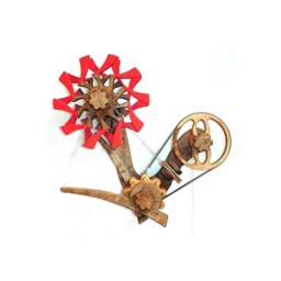 Kinetic Wooden Mandala Wall Sculpture Clock - Modern Housewarming Art Decor - thumbnail 3