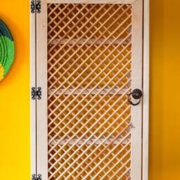 Nostalgia 4 Tier Beverages Cabinet, Floating Wine Bottle Holds, Wall Hanging Cupboard, Whiskey Organizer Rack, Bar Cabinet For New Home - thumbnail 4