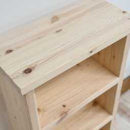 Diy Gium // Unfinished Traditional Style Wood Bookcase/Shelving Unit - thumbnail 4