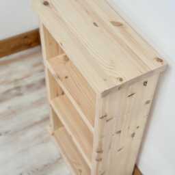 Diy Gium // Unfinished Traditional Style Wood Bookcase/Shelving Unit - thumbnail 2