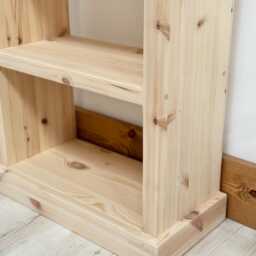 Diy Gium // Unfinished Traditional Style Wood Bookcase/Shelving Unit - thumbnail 3