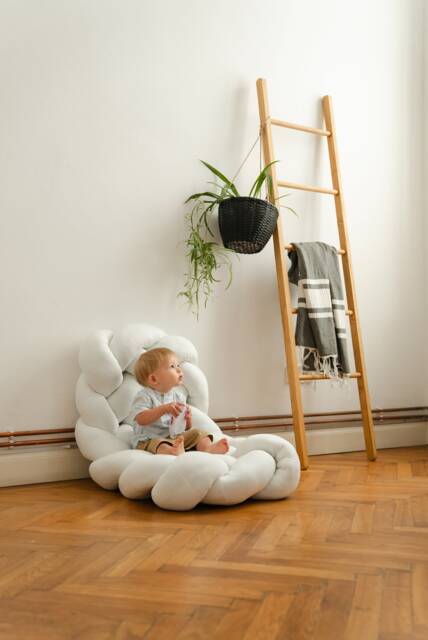 Floor Cushion Reading Nook Giant Floor Pillow Foor Seating Kids Room Nap Mat - image 1