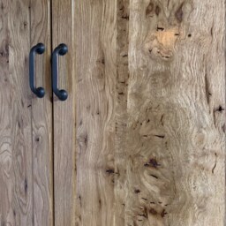Rustic White Oak Three Drawer Wardrobe - thumbnail 4