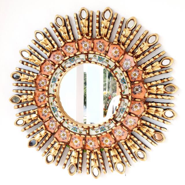 "Peruvian Mirrors - ""Ojo Melon 45cm" - image 1