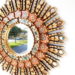 "Peruvian Mirrors - ""Ojo Melon 45cm" - thumbnail 3