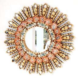 "Peruvian Mirrors - ""Ojo Melon 45cm"