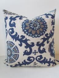 Sale Navy Pillows Navy Blue Throw Pillow Covers Dark Tan Decorative Pillows 18 20x20 All Sizes Home Clearance - thumbnail 1