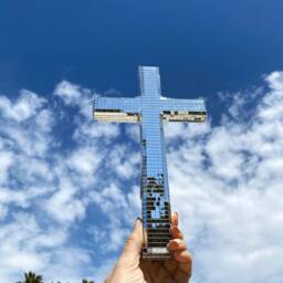 Disco Cross - Religious Christian Catholic Decor - thumbnail 3