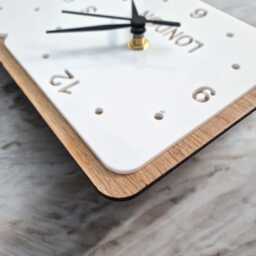 Personalized Three Time Zone Clock Family, Friends, & Place Names - thumbnail 2