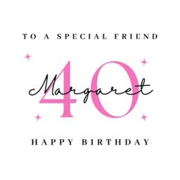 Friend 40Th Birthday Candle Gift Set Box Gifts Present Friends - thumbnail 4