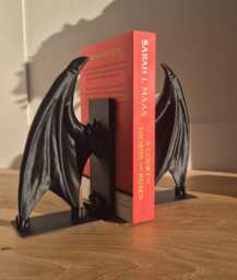 Wing Book Ends - Acotar Fantasy Holder Set - thumbnail 1