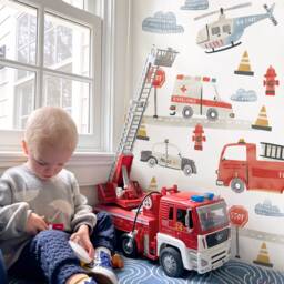 Emergency Kit - Small Fabric Wall Decal Away We Go Mej - thumbnail 1