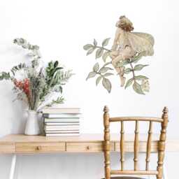 The Jasmine Fairy Wall Sticker Flower Fairies Stickers Decor Children Kids Bedroom Nursery - thumbnail 1