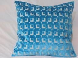 Designers Guild Fabric Pugin Turquoise Pillow/Cushion Covers