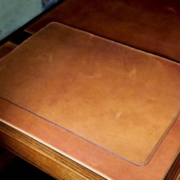 Milwaukee Full Grain Leather Desk Mat, Protective Table Pad, Made in Usa - thumbnail 3