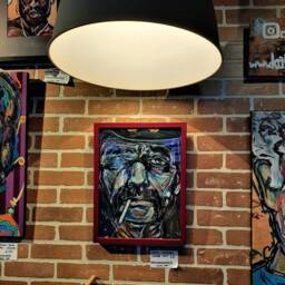 Lemmy Motorhead Art Print - Expressionist Rock N Roll Wall Decor - thumbnail 3