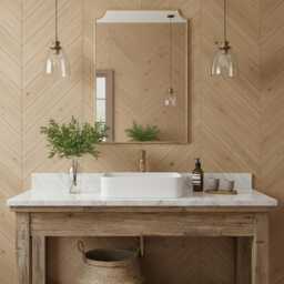 Rectangular Gold Brass Mirror - Vanity Ch??teau Wall Mirrors - thumbnail 2