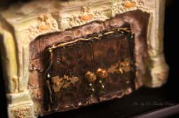 Fairy Door Dragon's Passage Faerie Dream Door Sculpture, Dollhouse Furniture, By Fae Factory Artist Dr Franky Dolan - Original Artwork Zen - thumbnail 1