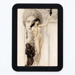 Allegory Of Sculpture Gustav Klimt Classic Painting Wooden Framed Art Print - thumbnail 3