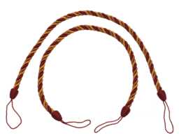 "D??copro Curtain & Drapery Decorative Rope Tieback, Spread 26"" - 66cm, 1/2"