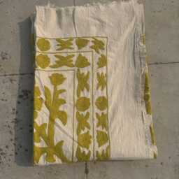 Traditional Hand-Embroidered Cotton Suzani Quilt - Artisan-Made Bohemian Home Accent, Reversible Throw - thumbnail 4