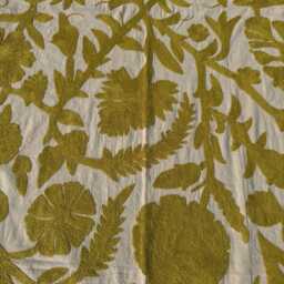 Traditional Hand-Embroidered Cotton Suzani Quilt - Artisan-Made Bohemian Home Accent, Reversible Throw - thumbnail 3