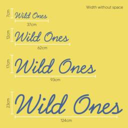 Wild Ones Wall Art Sign - Nursery & Bedroom Decor - thumbnail 2