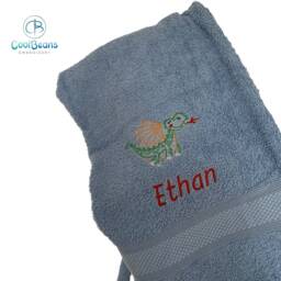 Dragon Towel - Personalised Face Cloth/Hand Bath = Embroidered - thumbnail 2