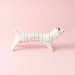 Klaus Handmade Porcelain Dachshund With Heart Sunglasses - thumbnail 2