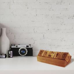 Natural Wooden Block Perpetual Calendar - thumbnail 2