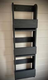 1M Vertical Shoe Organiser - Space Saving Urban Slate - thumbnail 1