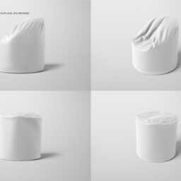 Adult Bean Bag Mockup Set - thumbnail 2